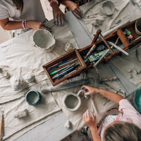 Kids Clay - Wednesday 10:30-11:30 (Four Week Block - B)