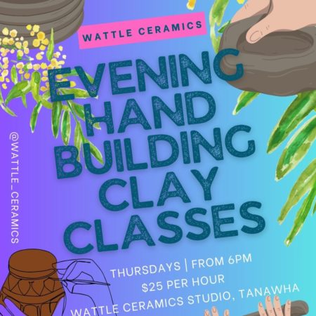 Evening Hand building Clay Class